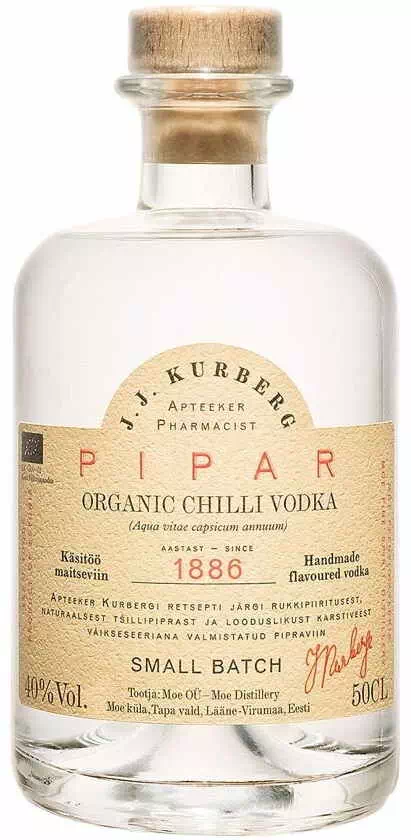 Спиртной напиток Дж.Дж.Курберг Перец Чили Органик