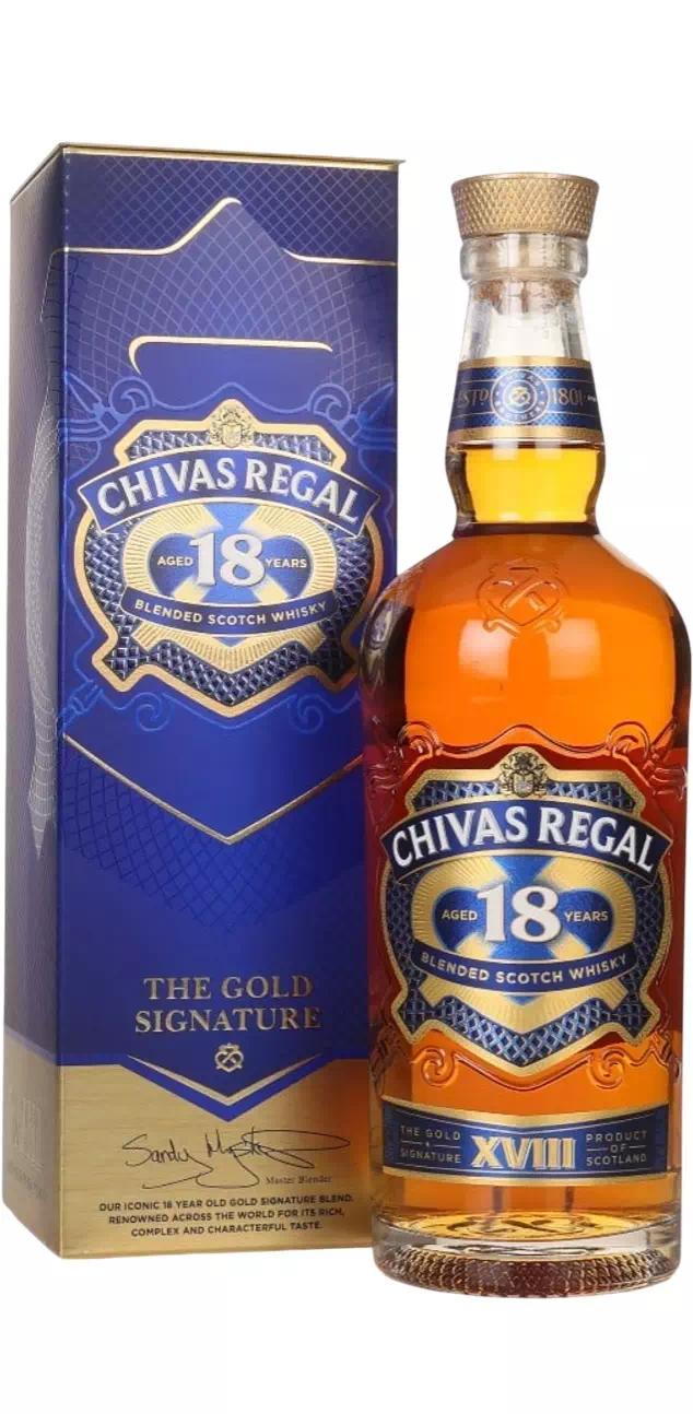 Виски купажированный Чивас Ригал 18-летний