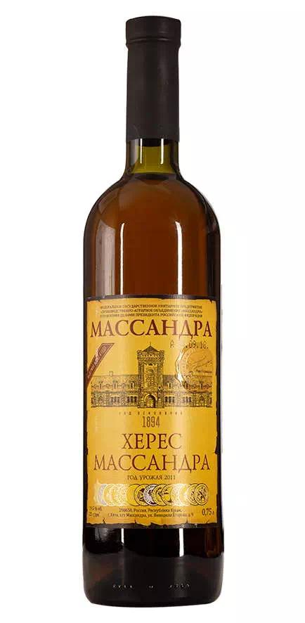 Креплёное вино Херес Массандра