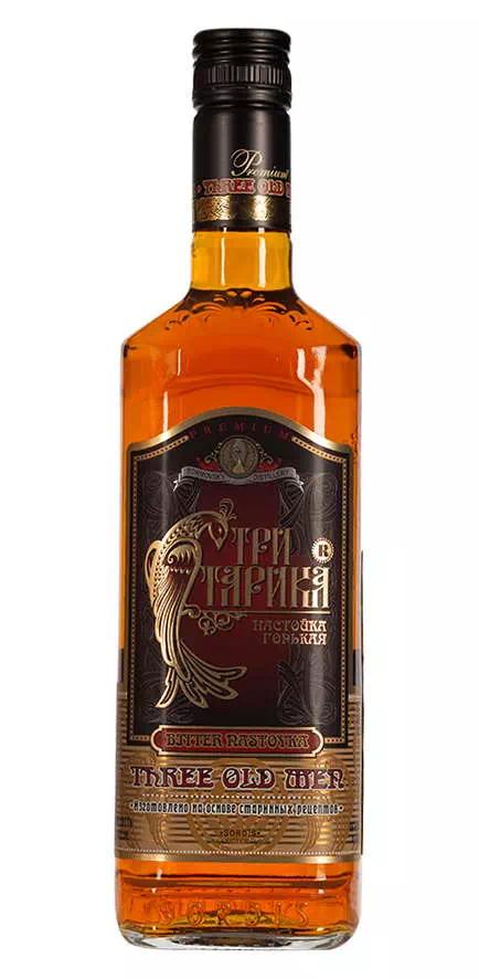 Настойка горькая Три Старика