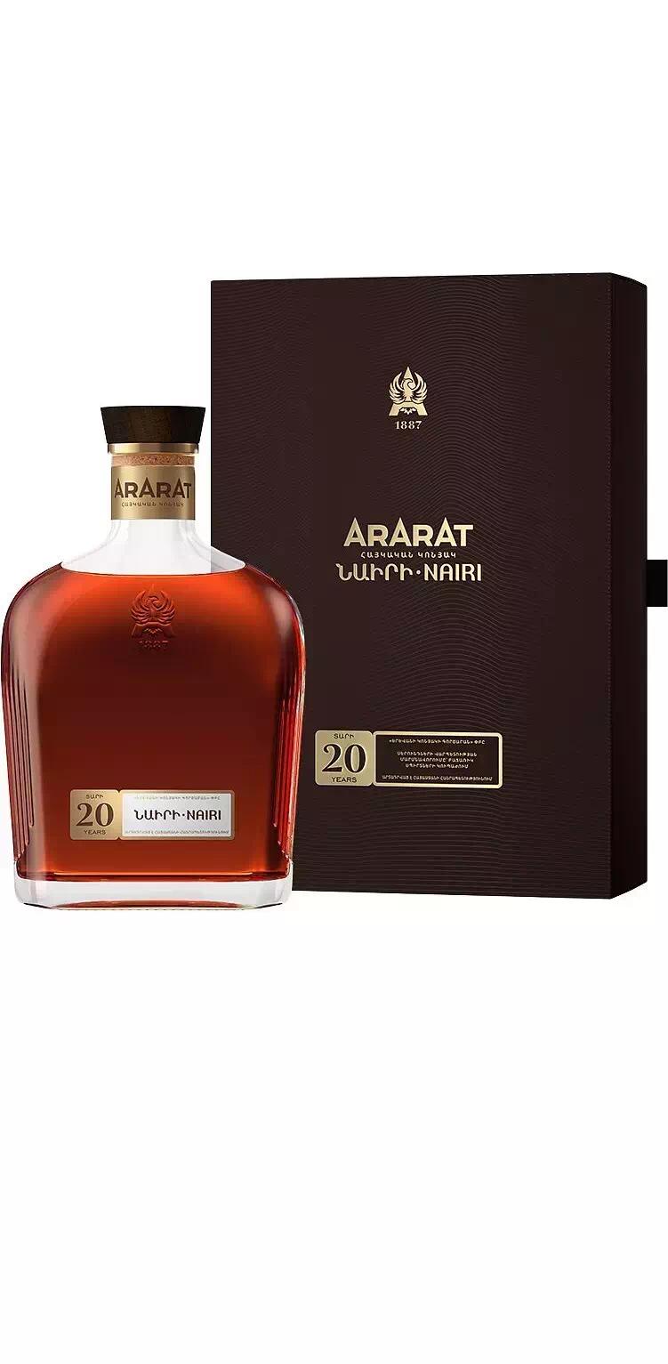 Армянский коньяк Арарат "Наири" 20-летний ОС