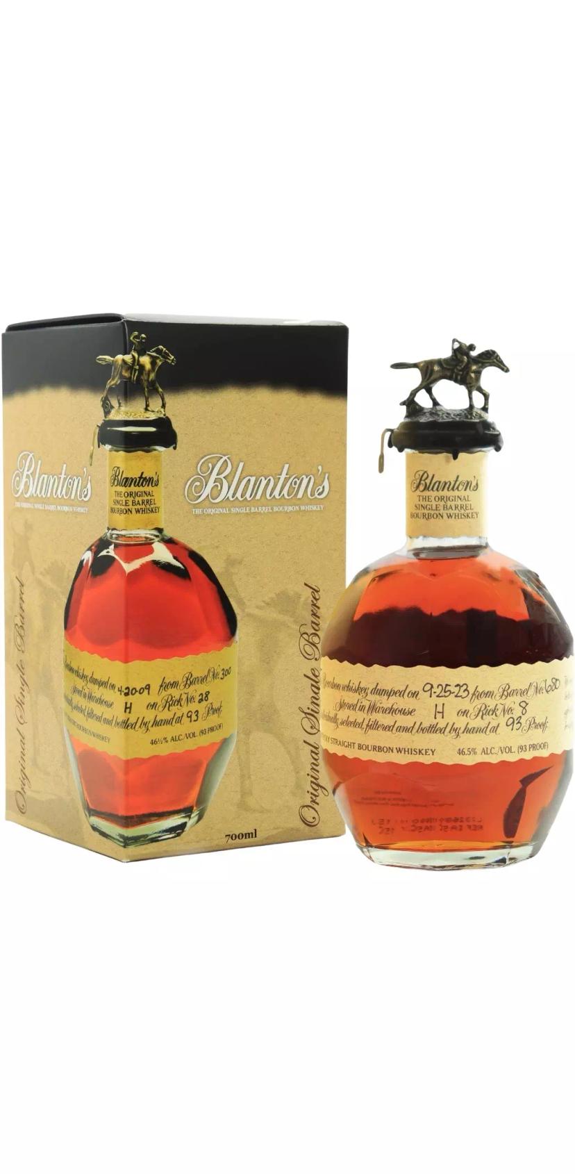 Виски зерновой Блэнтон'с "Ориджинал" Кентукки Стрейт Бурбон