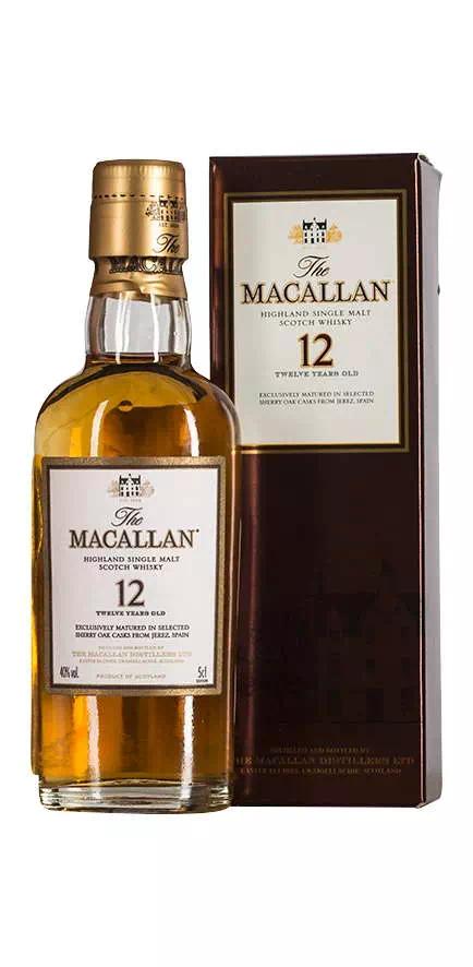 Виски односолодовый Макаллан 12-летний Шерри Оак (Спейсайд)