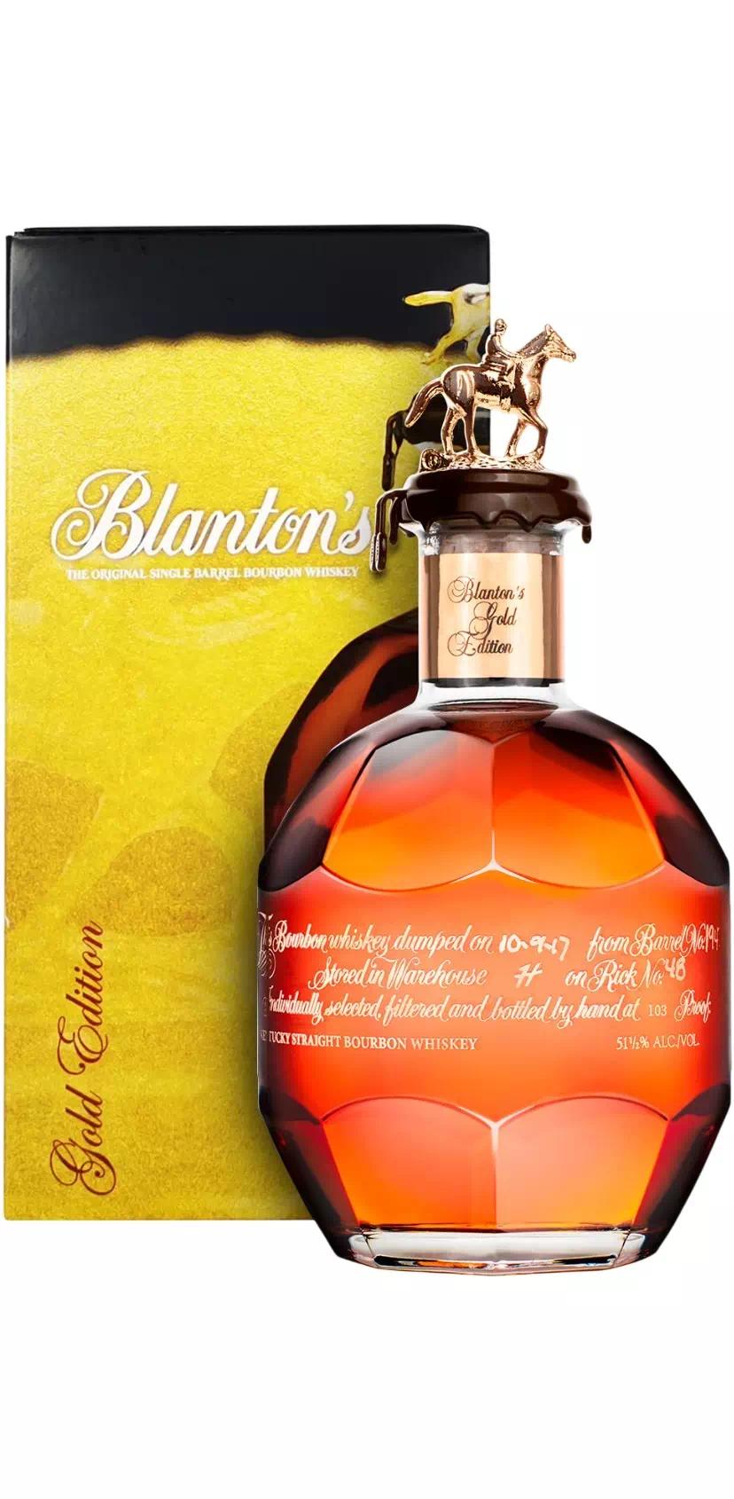Виски зерновой Блэнтон'с "Голд Эдишн" Кентукки Стрейт Бурбон