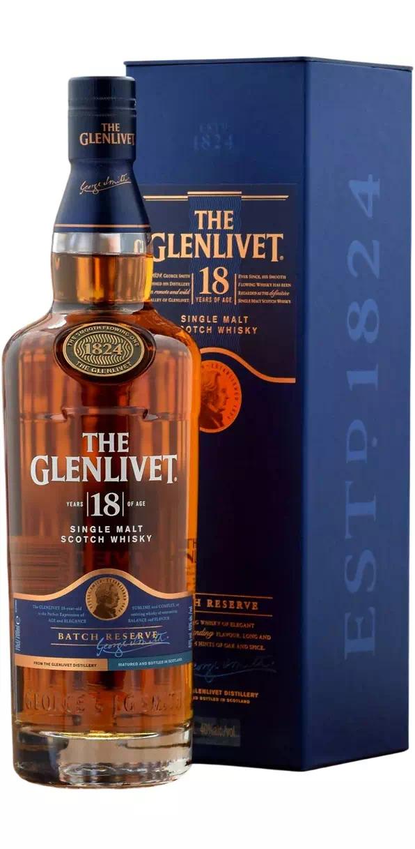 Виски односолодовый Гленливет 18-летний (Спейсайд)