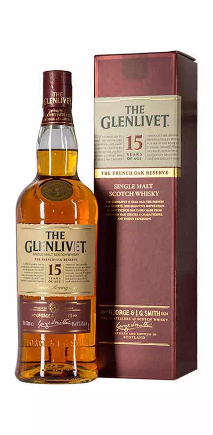 Виски односолодовый Гленливет 15-летний (Спейсайд)