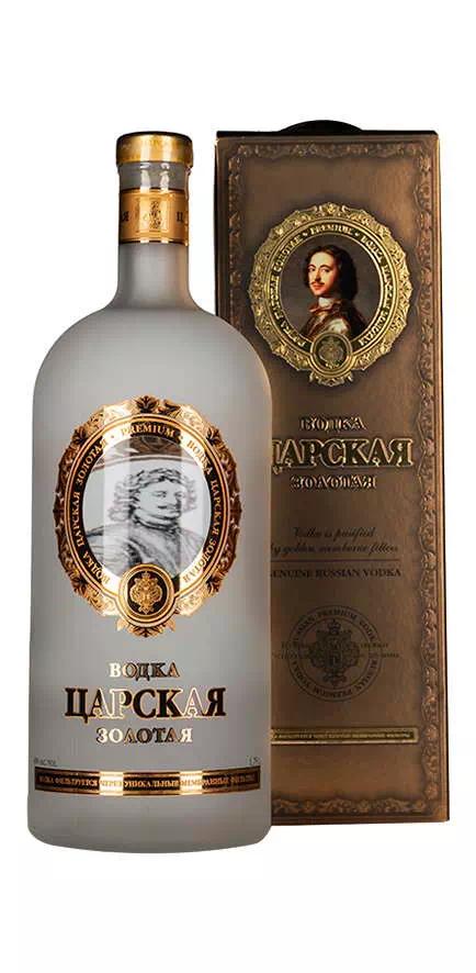 Водка Царская Золотая