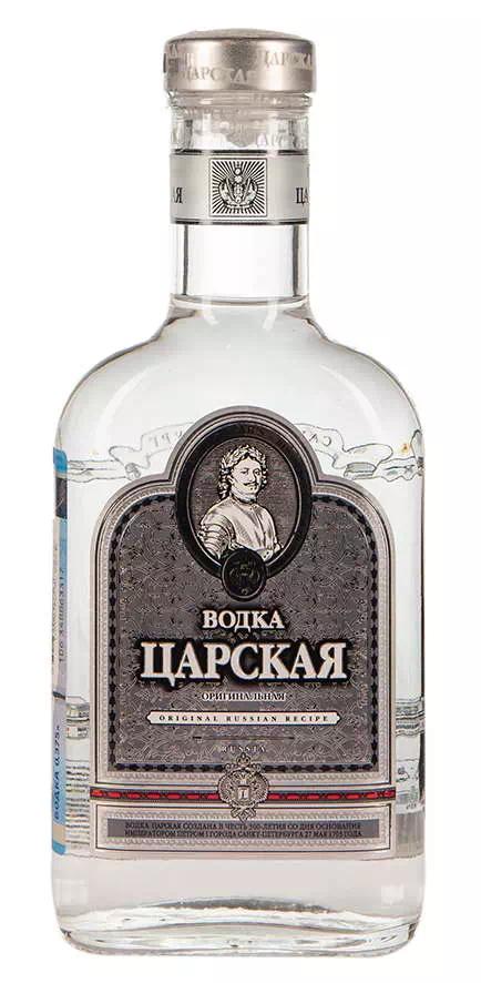 Водка Царская Оригинальная (Серебряная)