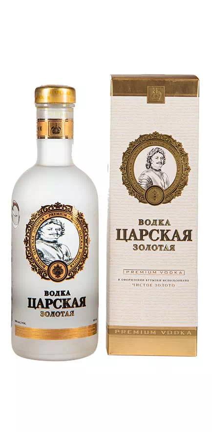 Водка Царская Золотая
