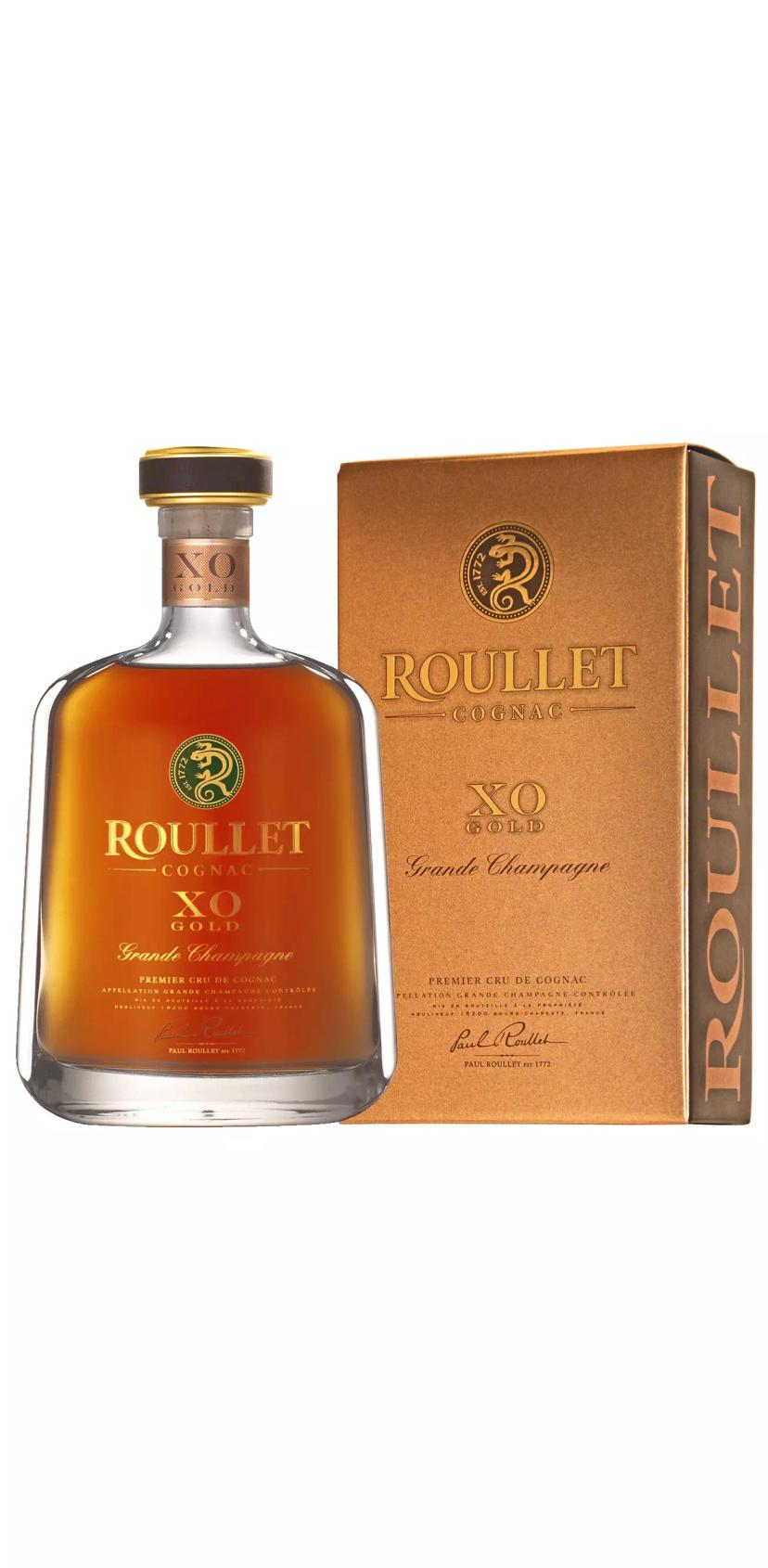 Коньяк Рулле ХО "Голд" AOC Гранд Шампань