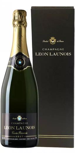 Шампанское Леон Лонуа "Кюве Резерв" Брют AOC Шампань