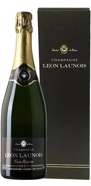 Шампанское Леон Лонуа "Кюве Резерв" Брют AOC Шампань