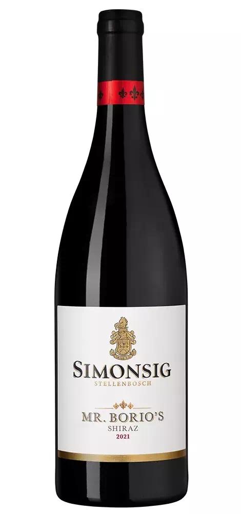 Вино Симонсиг "Мр.Борио'с" Шираз WO Стелленбош