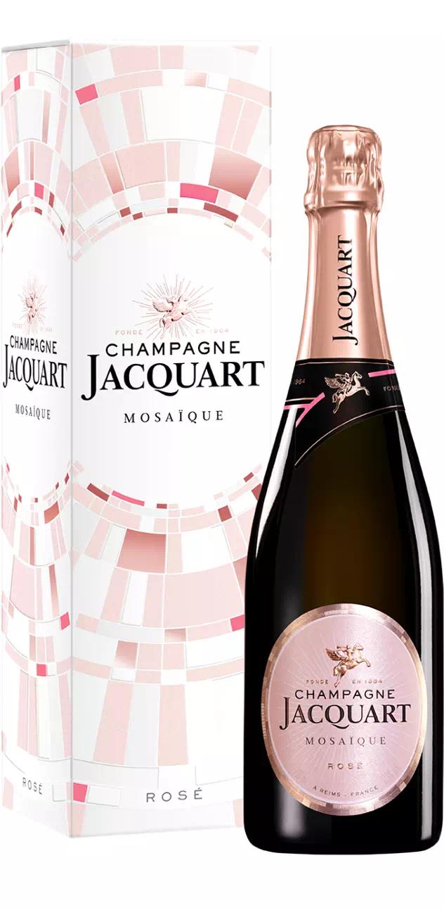 Шампанское Жакарт "Мозаик" Брют Розе AOC Шампань