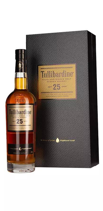 Виски односолодовый Туллибардин 25-летний (Хайленд) 