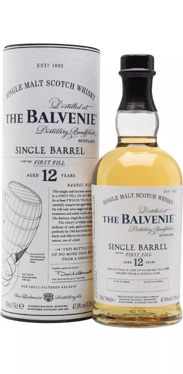 Виски односолодовый Балвэни 12-летний "Сингл Баррел"