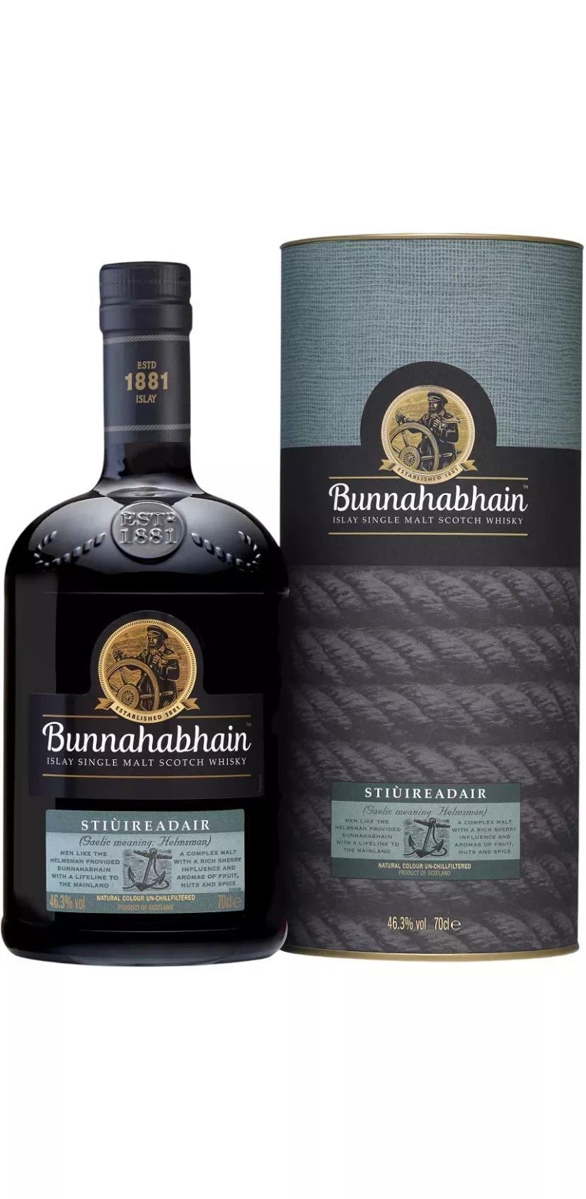 Виски односолодовый Буннахавэн "Стюрадур" (о.Айла)