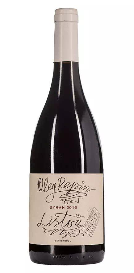 Вино Олег Репин "Листва" Сира (Севастополь)