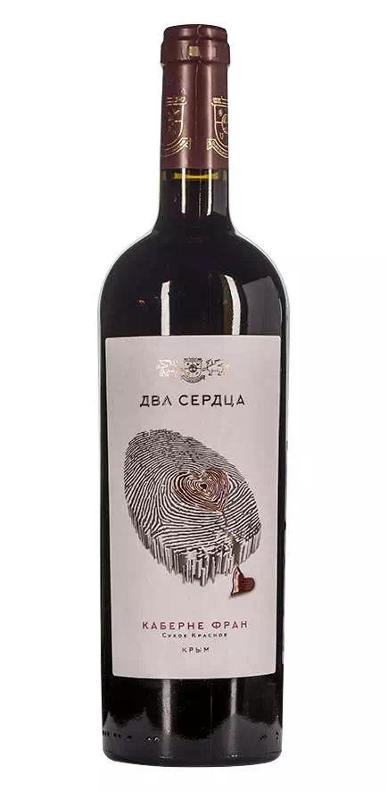 Вино Два Сердца Каберне Фран (Сакский р-н)