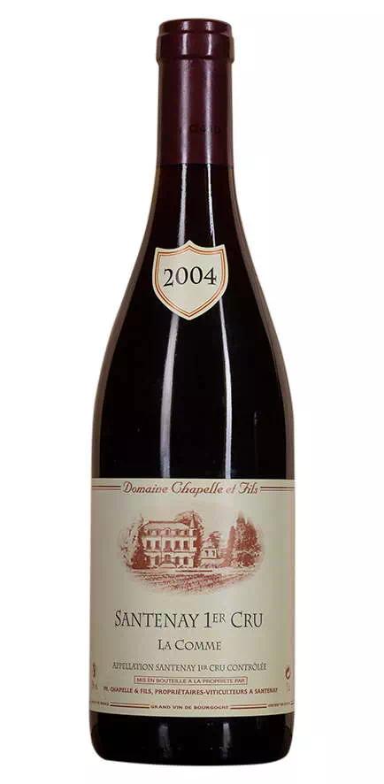 Вино Домен Шапель ит Фильс Руж AOC Сантене Премьер Крю "Ла Комм"