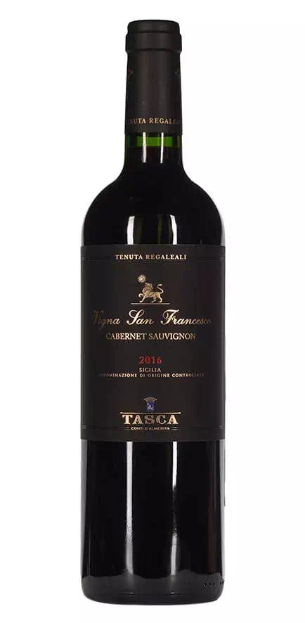 Вино Таска д'Альмерита "Регалеали" Винья Сан Франческо Каберне Совиньон DOC Сицилия
