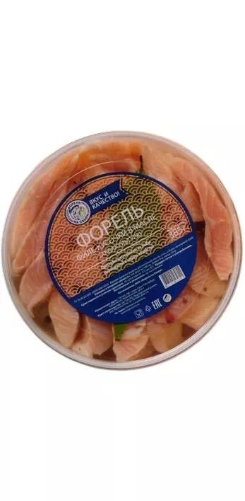 Рыба "Форель на Свири" филе-кусочки в масле