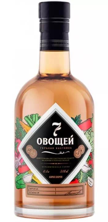 Настойка горькая Абрау-Дюрсо "7 Овощей"