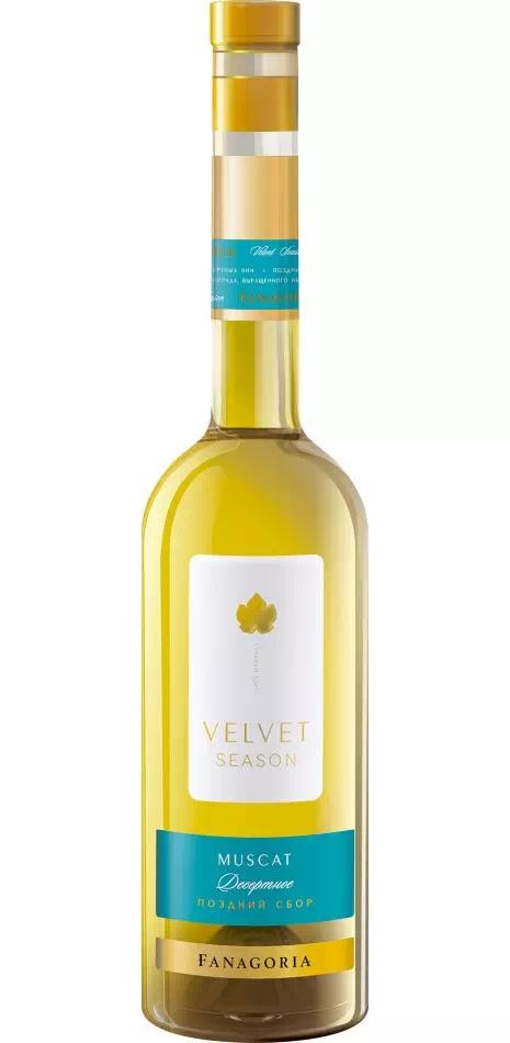 Десертное вино Фанагория "Вельвет Сезон" Мускат ЗГУ Кубань. Таманский п-ов