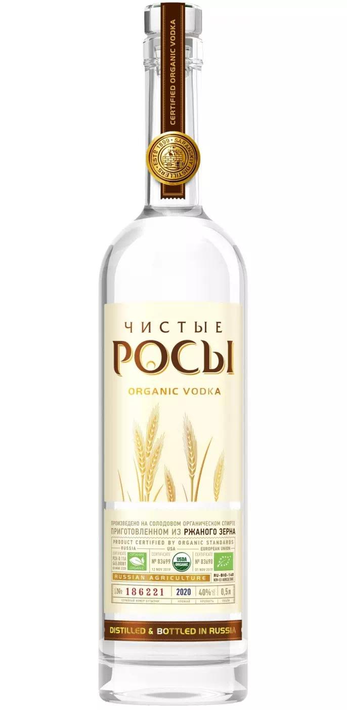 Водка Чистые Росы Ржаная