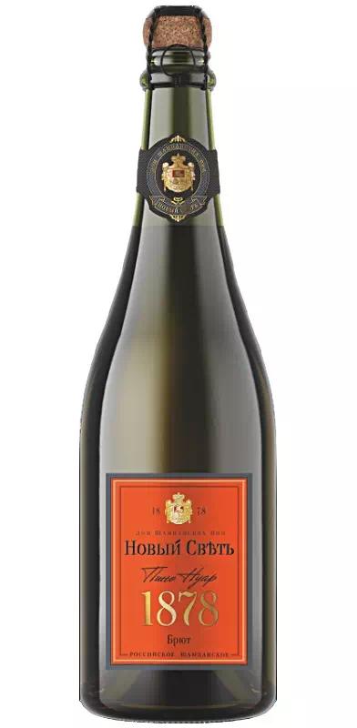Игристое вино Новый Свет Пино Нуар Брют Розе
