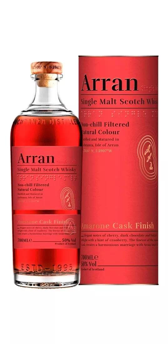 Виски односолодовый Арран Амароне Каск Финиш (о.Арран)
