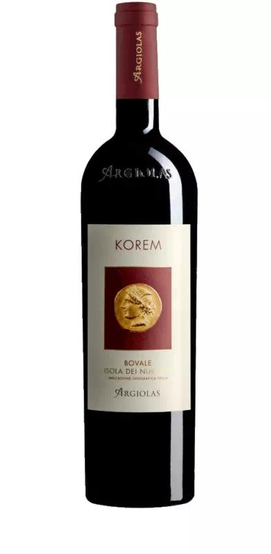 Вино Арджиолас "Корем" Бовале IGT Изола дей Нураги