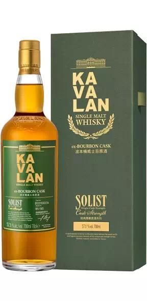 Виски односолодовый Кавалан "Солист" Каск Стренч экс-Бурбон