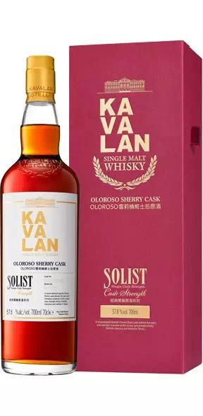 Виски односолодовый Кавалан "Солист" Каск Стренч Олоросо Шерри Каск