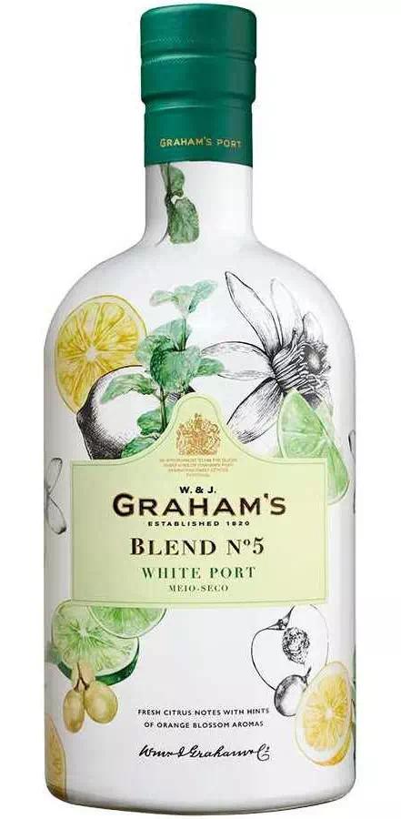 Портвейн Грэм'c "Бленд №5" Полусухой Белый DOC Порту