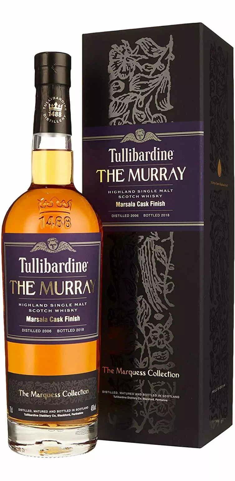 Виски односолодовый Туллибардин Мюррей Марсала Каск Финиш