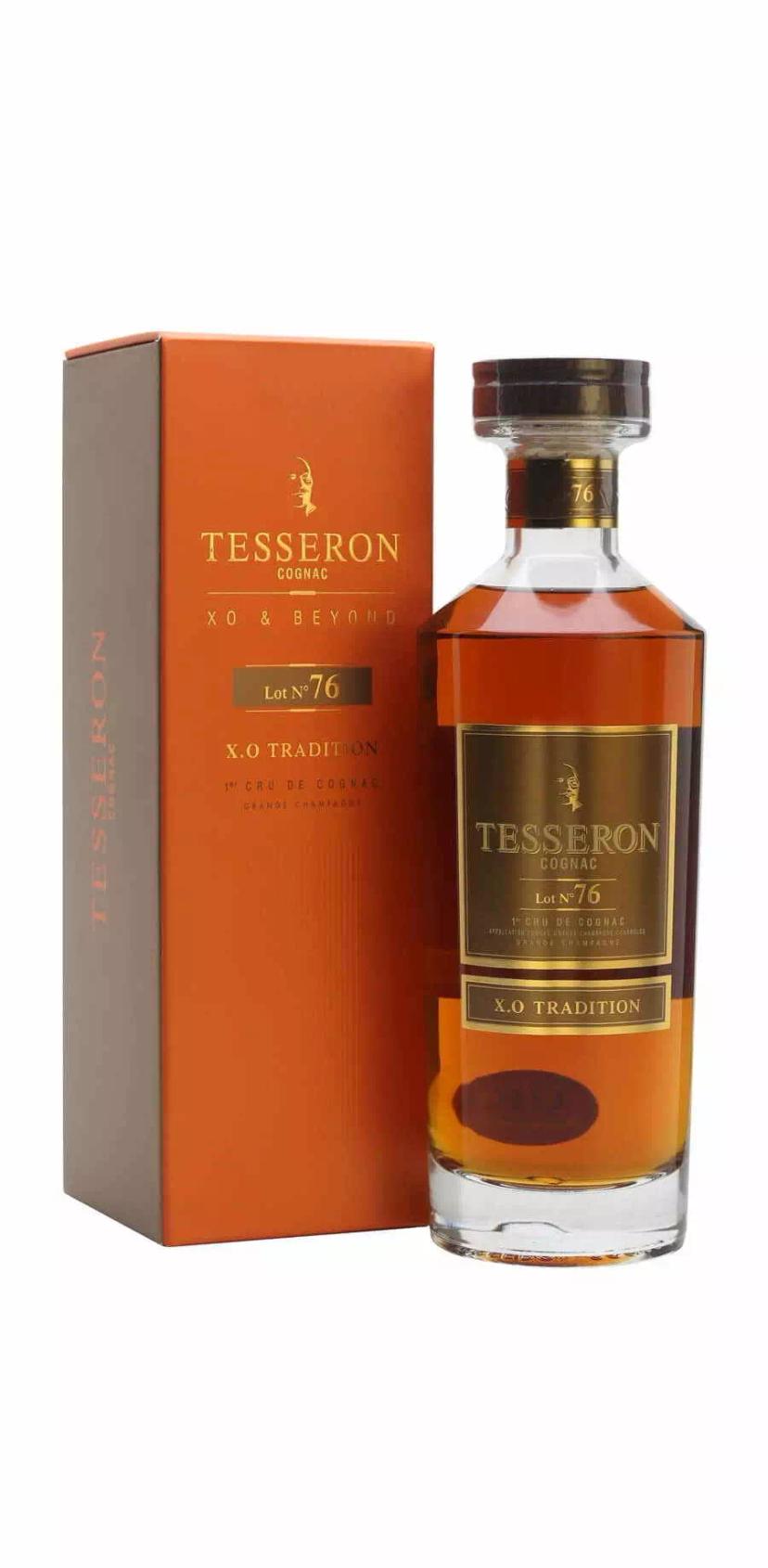 Коньяк Тессерон "Лот №76" ХО "Традисьон" AOC Гранд Шампань