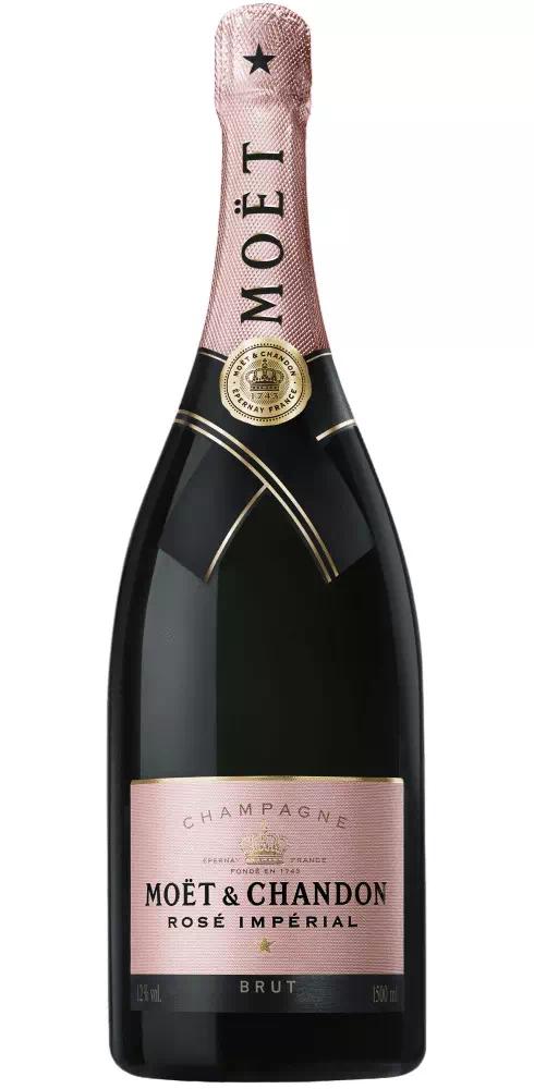 Шампанское Моэт и Шандон "Империаль" Брют Розе AOC Шампань