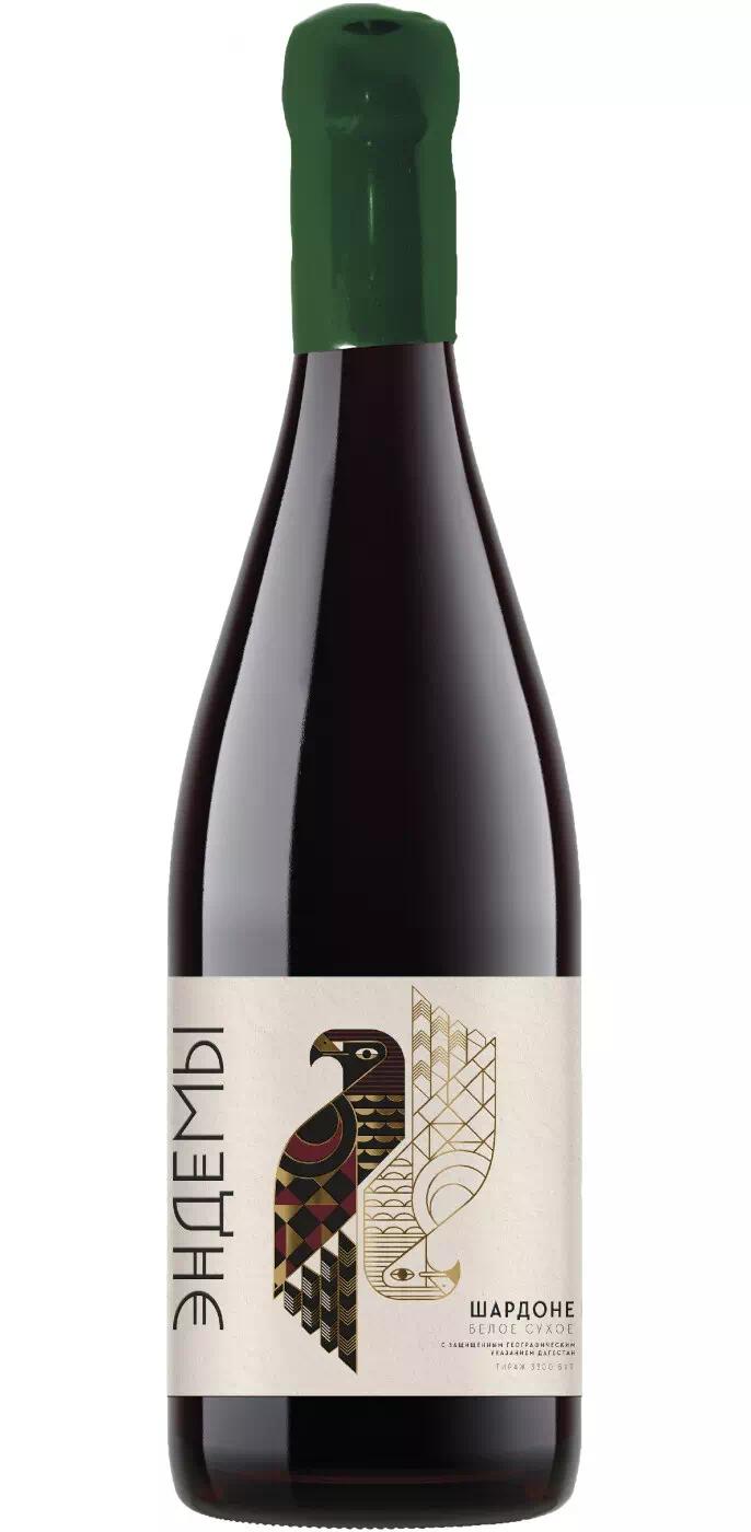 Вино Эндемы Шардоне ЗГУ Дагестан