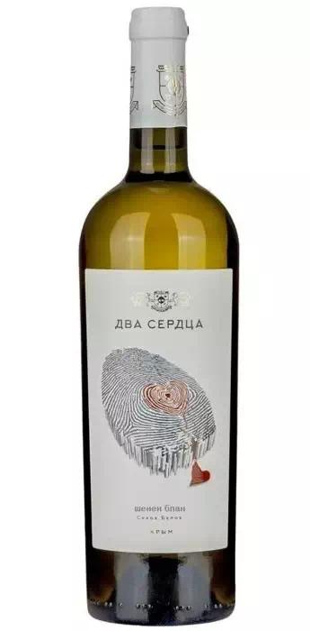 Вино Два Сердца Шенен Блан ЗГУ Крым (Сакский р-н)