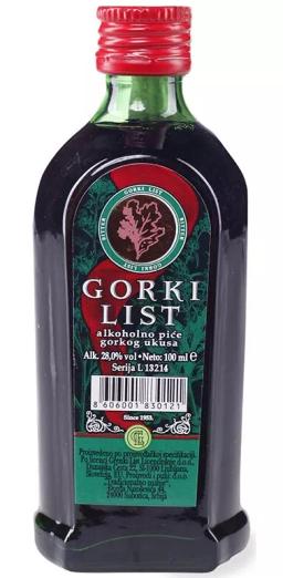 Ликёр десертный Горький Лист