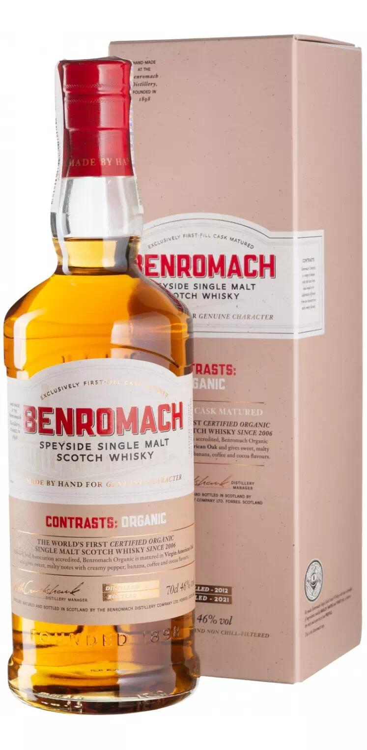 Виски односолодовый Бенромах "Органик" (Спейсайд)