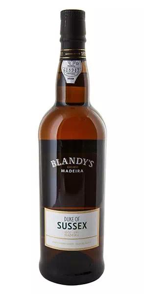 Креплёное вино Блэнди'c "Дьюк оф Сассекс" Драй DOC Мадера