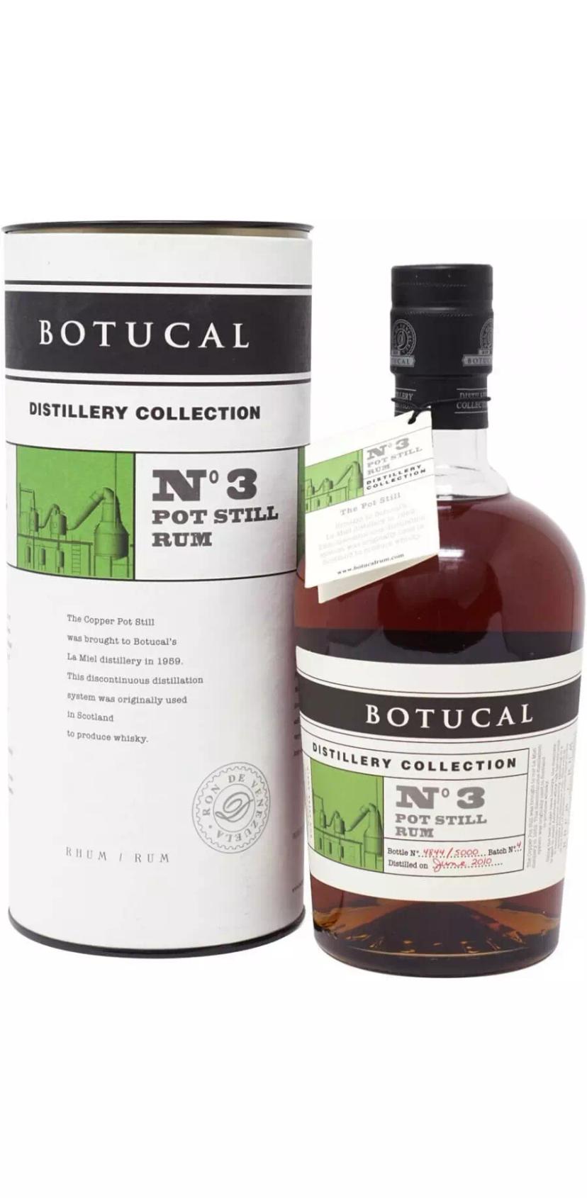 Ром Ботукал "Дистиллери Коллекшн №3" Пот Стилл Экстра Аньехо