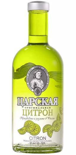 Вкусовая водка Царская "Оригинальная" Цитрон (Лимон)