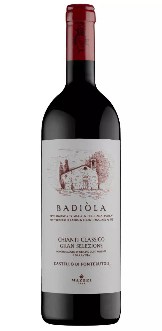 Вино Маццеи "Кастелло ди Фонтерутоли" Бадиола DOCG Кьянти Классико "Гран Селецьоне"