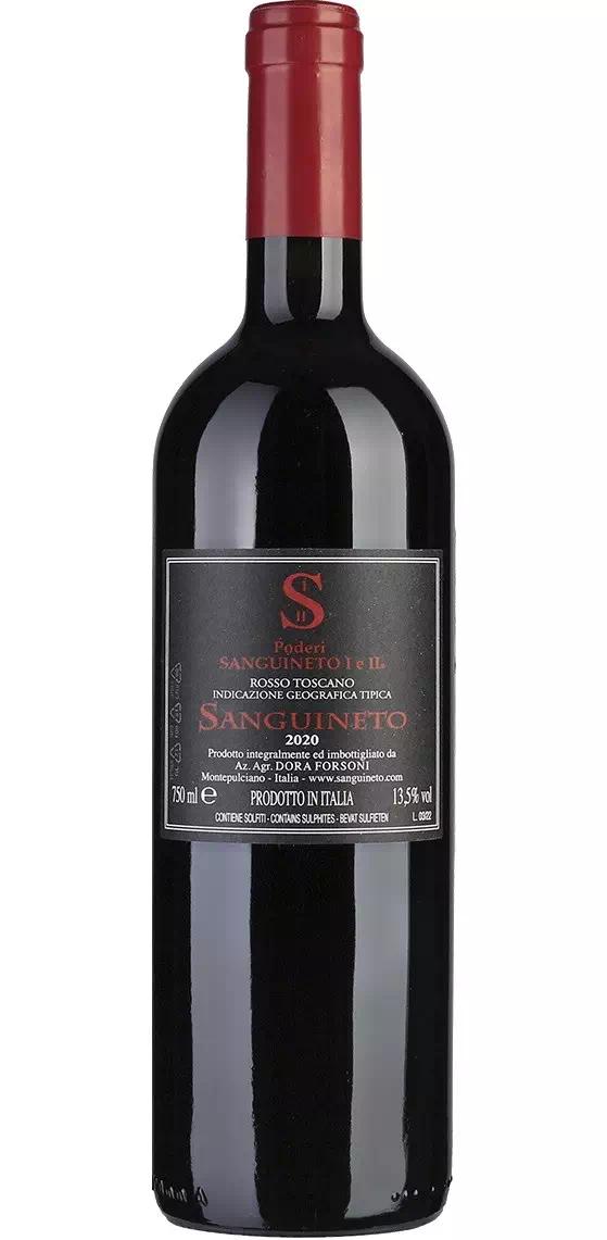 Вино Подери Сангуинето I & II Россо IGT Тоскана