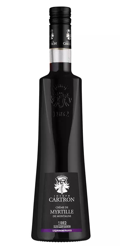 Ликёр десертный Жозеф Картрон "Крем де Миртий (Черника)" де Монтань 