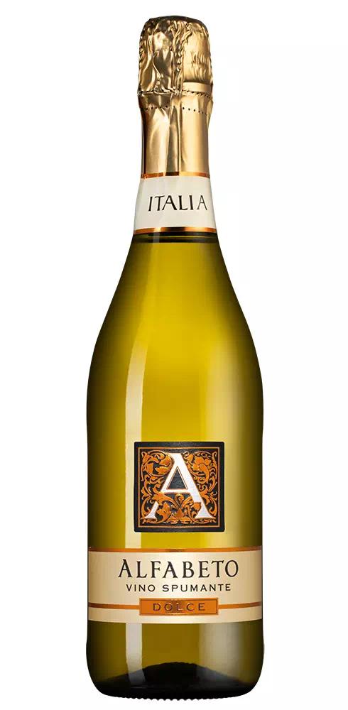 Игристое вино Альфабето Дольче Спуманте Полусладкое
