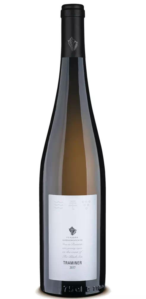 Вино Усадьба Дивноморское Траминер ЗНМП